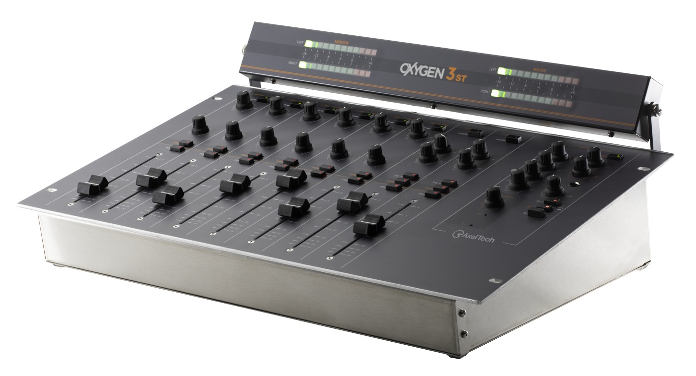 Console Radio Broadcast Oxygen 3st AxelTech
